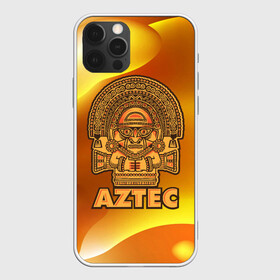 Чехол для iPhone 12 Pro Max с принтом Aztec Ацтеки в Екатеринбурге, Силикон |  | ацтеки | ацтекская империя | индеец | индейцы | символ | фигурка