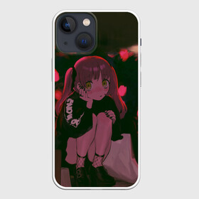 Чехол для iPhone 13 mini с принтом Аниме девушка в Екатеринбурге,  |  | anime | girl | japan | japanese | аниме | девушка | япония