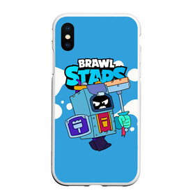 Чехол для iPhone XS Max матовый с принтом Ash Brawl Stars Эш  в Екатеринбурге, Силикон | Область печати: задняя сторона чехла, без боковых панелей | ash | brawl | brawl stars | brawlstars | brawl_stars | аш | бравл | бравлстарс | эш