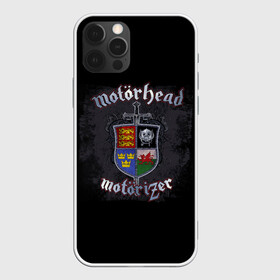 Чехол для iPhone 12 Pro с принтом Shield of Motorhead в Екатеринбурге, силикон | область печати: задняя сторона чехла, без боковых панелей | alternative | metall | motorhead | music | rock | альтернатива | металл | моторхед | моторхэд | музыка | рок