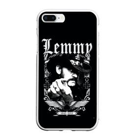 Чехол для iPhone 7Plus/8 Plus матовый с принтом RIP Lemmy в Екатеринбурге, Силикон | Область печати: задняя сторона чехла, без боковых панелей | alternative | metall | motorhead | music | rock | альтернатива | лемми | металл | моторхед | моторхэд | музыка | рок