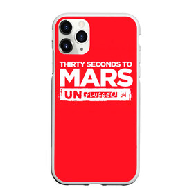 Чехол для iPhone 11 Pro матовый с принтом Thirty Seconds to Mars UN PLUGGED в Екатеринбурге, Силикон |  | 30 seconds to mars | 30 секунд до марса | 30 фстм | 30stm | 30сдм | jared leto | rock band | thirty seconds to mars | альтернативный | гранж | джаред лето | нео | пост | прогрессивный | рок группа | фети секондс ту марс | хард | шеннон