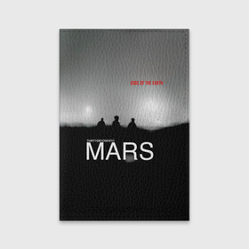 Обложка для паспорта матовая кожа с принтом Thirty Seconds to Mars - Edge of the Earth в Екатеринбурге, натуральная матовая кожа | размер 19,3 х 13,7 см; прозрачные пластиковые крепления | Тематика изображения на принте: 30 seconds to mars | 30 секунд до марса | 30 фстм | 30stm | 30сдм | jared leto | rock band | thirty seconds to mars | альтернативный | гранж | джаред лето | нео | пост | прогрессивный | рок группа | фети секондс ту марс | хард | шеннон