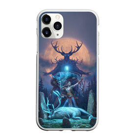 Чехол для iPhone 11 Pro матовый с принтом The Elder Scrolls в Екатеринбурге, Силикон |  | art | deer | elf | forest | game | magic | moon | night | the elder scrolls | the elder scrolls online | werewolves | wolves | арт | волки | игра | лес | луна | магия | ночь | оборотни | олень | эльф