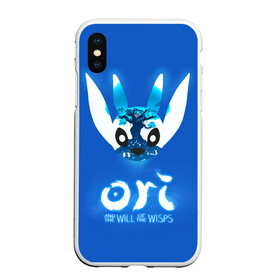 Чехол для iPhone XS Max матовый с принтом Ori and the Will of the Wisps в Екатеринбурге, Силикон | Область печати: задняя сторона чехла, без боковых панелей | adventure | computer game | head | ori | ori and the will of the wisps | spirit of the forest | tree | голова | дерево | дух леса | компьютерная игра | ори | ори и блуждающие огоньки | приключения