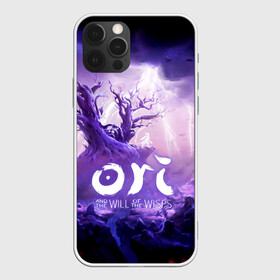 Чехол для iPhone 12 Pro с принтом Ori and the Will of the Wisps в Екатеринбурге, силикон | область печати: задняя сторона чехла, без боковых панелей | adventure | computer game | lightning | ori | ori and the will of the wisps | rain | spirit of the forest | tree | дерево | дождь | дух леса | компьютерная игра | молния | ори | ори и блуждающие огоньки | приключения