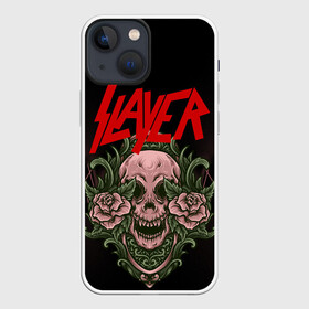 Чехол для iPhone 13 mini с принтом SLAYER | УБИЙЦА (Z) в Екатеринбурге,  |  | rock | slayer | грув метал | джеф ханнем | керри кинг | ню метал | рок | трэш метал