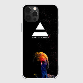 Чехол для iPhone 12 Pro Max с принтом MARS IS COMING 30StM в Екатеринбурге, Силикон |  | 30 seconds to mars | 30 секунд до марса | 30 фстм | 30stm | 30сдм | jared leto | rock band | thirty seconds to mars | альтернативный | гранж | джаред лето | нео | пост | прогрессивный | рок группа | фети секондс ту марс | хард | шеннон