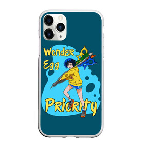 Чехол для iPhone 11 Pro матовый с принтом Wonder Egg Priority в Екатеринбурге, Силикон |  | ai ooto | wonder egg | wonder egg priority | ай ото | аниме | персонажи | приоритет чудо яйца
