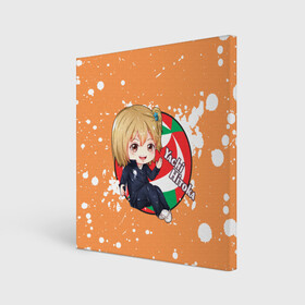 Холст квадратный с принтом Yachi Hitoka | Haikyu | Волейбол (Z) в Екатеринбурге, 100% ПВХ |  | Тематика изображения на принте: haikuu | haikyu | haikyuu | yachi hitoka | волейбол | спортивная манга | хайку | хайкю