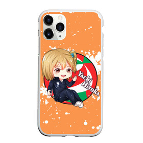 Чехол для iPhone 11 Pro матовый с принтом Yachi Hitoka | Haikyu | Волейбол (Z) в Екатеринбурге, Силикон |  | Тематика изображения на принте: haikuu | haikyu | haikyuu | yachi hitoka | волейбол | спортивная манга | хайку | хайкю