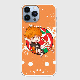 Чехол для iPhone 13 Pro Max с принтом Hinata Shouyou | Haikyu | Волейбол (Z) в Екатеринбурге,  |  | Тематика изображения на принте: haikuu | haikyu | haikyuu | hinata shouyou | волейбол | спортивная манга | хайку | хайкю | хината