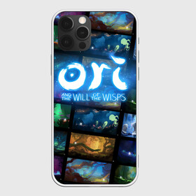 Чехол для iPhone 12 Pro с принтом Ori and the Will of the Wisps в Екатеринбурге, силикон | область печати: задняя сторона чехла, без боковых панелей | adventure | collage | computer game | frames | ori | ori and the will of the wisps | spirit of the forest | дух леса | кадры | коллаж | компьютерная игра | ори | ори и блуждающие огоньки | приключения