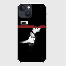 Чехол для iPhone 13 mini с принтом Nine Inch Nails в Екатеринбурге,  |  | alternative | metall | music | nin | nine inch nails | rock | альтернатива | металл | музыка | найн ич нэилс | рок | трент резнор