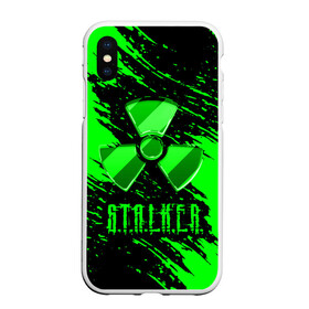 Чехол для iPhone XS Max матовый с принтом S.T.A.L.K.E.R.  NEON | СТАЛКЕР в Екатеринбурге, Силикон | Область печати: задняя сторона чехла, без боковых панелей | game | stalker | stalker 2 | зона | игра | радиация | сталкер | сталкер 2 | чернобыль