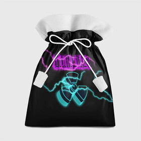 Подарочный 3D мешок с принтом STALKER LIGHTNING STRIKE в Екатеринбурге, 100% полиэстер | Размер: 29*39 см | Тематика изображения на принте: game | neon | stalker | stalker 2 | зона | игра | молния | неон | радиация | сталкер | сталкер 2 | чернобыль