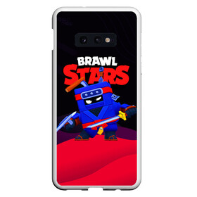 Чехол для Samsung S10E с принтом Ниндзя ЭШ Ash Brawl Stars в Екатеринбурге, Силикон | Область печати: задняя сторона чехла, без боковых панелей | Тематика изображения на принте: ash | brawl | brawl stars | brawlstars | brawl_stars | аш | бравл | бравлстарс | эш