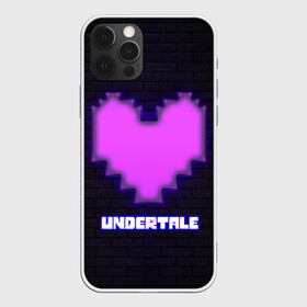 Чехол для iPhone 12 Pro Max с принтом UNDERTALE PURPLE HEART в Екатеринбурге, Силикон |  | sans | undertale | андертале | андертейл | игра | подземная история | подземная сказка | санс | сердце | ундертале