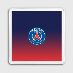 Магнит 55*55 с принтом PSG | ПСЖ / PARIS SAINT GERMAIN в Екатеринбурге, Пластик | Размер: 65*65 мм; Размер печати: 55*55 мм | paris saint germain | psg | saint | sport | париж | псг | спорт | футбол