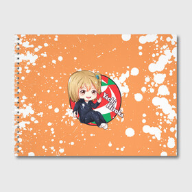 Альбом для рисования с принтом Yachi Hitoka | Haikyu | Волейбол (Z) в Екатеринбурге, 100% бумага
 | матовая бумага, плотность 200 мг. | Тематика изображения на принте: haikuu | haikyu | haikyuu | yachi hitoka | волейбол | сёё | сёё хината | спортивная манга | хайку | хайкю | хината