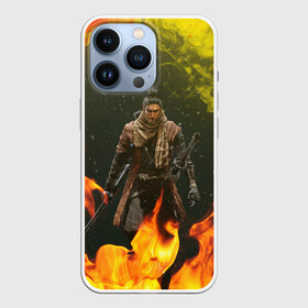 Чехол для iPhone 13 Pro с принтом Воин | Sekiro shadows die twice (Z) в Екатеринбурге,  |  | Тематика изображения на принте: sekiro shadows die twice | дзу дай то вайсу | миядзаки | сэкиро сядо | тени умирают дважды