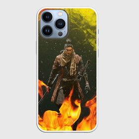 Чехол для iPhone 13 Pro Max с принтом Воин | Sekiro shadows die twice (Z) в Екатеринбурге,  |  | sekiro shadows die twice | дзу дай то вайсу | миядзаки | сэкиро сядо | тени умирают дважды