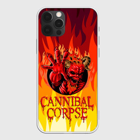 Чехол для iPhone 12 Pro с принтом Cannibal Corpse | Труп Канниба в Екатеринбурге, силикон | область печати: задняя сторона чехла, без боковых панелей | cannibal | cannibal corpse | corpse | death metal | deathgrind | алекс уэбстер | брутальный дэт метал | дэт метал | дэтграйнд | пол мазуркевич | роб барретт | труп каннибала