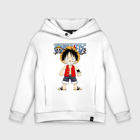 Детское худи Oversize хлопок с принтом Луффи One Piece. Большой куш в Екатеринбурге, френч-терри — 70% хлопок, 30% полиэстер. Мягкий теплый начес внутри —100% хлопок | боковые карманы, эластичные манжеты и нижняя кромка, капюшон на магнитной кнопке | anime | manga | monkey d. luffy | one piece | аниме | большой куш | ван пис | вон пис | капитан | король пиратов | луси | луфи | луффи | луффи но уми | луффи таро | манга | манки д. луффи | мугивара | пират | пятый император