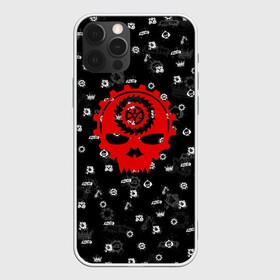 Чехол для iPhone 12 Pro с принтом GEARS OF WAR | ПАТТЕРН | ШЕСТЕРЕНКИ (Z) в Екатеринбурге, силикон | область печати: задняя сторона чехла, без боковых панелей | gears | gears 5 | gears of war | gears of war 5 | имульсия | механизмы войны | шестерёнка | шестерёнки | шестерня