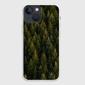 Чехол для iPhone 13 mini с принтом лес вечный в Екатеринбурге,  |  | вечный | военный | деревья | камуфляж | лес | охотник | патриот | природа | россия | свобода | сибирь | солдат | тайга