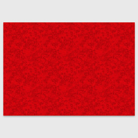 Поздравительная открытка с принтом Ярко-красный мраморный узор в Екатеринбурге, 100% бумага | плотность бумаги 280 г/м2, матовая, на обратной стороне линовка и место для марки
 | абстрактный | алый | камень | красный | красный мрамор | мрамор | мраморный узор | современный