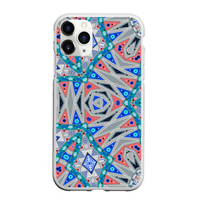 Чехол для iPhone 11 Pro Max матовый с принтом Серо-синий абстрактный узор  в Екатеринбурге, Силикон |  | Тематика изображения на принте: абстрактный | асимметричный | креативный | молодежный | серый | синий | современный