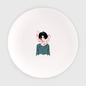Тарелка с принтом Yoon Bum в Екатеринбурге, фарфор | диаметр - 210 мм
диаметр для нанесения принта - 120 мм | anime | killing stalking | manhwa | oh sangwoo | аниме | манга | манхва