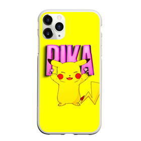 Чехол для iPhone 11 Pro Max матовый с принтом ПИКАЧУ | PIKACHU в Екатеринбурге, Силикон |  | pika | pikachu | аниме | игры | пика | пикачу | покемон | покемоны