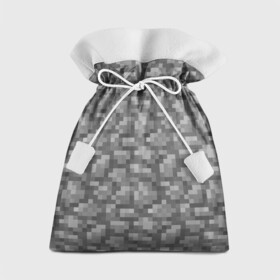 Подарочный 3D мешок с принтом Булыжник в Екатеринбурге, 100% полиэстер | Размер: 29*39 см | Тематика изображения на принте: cobblestone | maincraft | minecraft | булыга | булыжник | камень | майн | майнкрафт | текстура