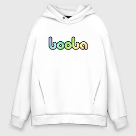 Мужское худи Oversize хлопок с принтом BOOBA LOGO | БУБА ЛОГО (Z) в Екатеринбурге, френч-терри — 70% хлопок, 30% полиэстер. Мягкий теплый начес внутри —100% хлопок | боковые карманы, эластичные манжеты и нижняя кромка, капюшон на магнитной кнопке | Тематика изображения на принте: baby | booba | buba | gnom | logo | буба | гном | гномик | детям | для ребенка | лого | логотип | мультик | ребенку