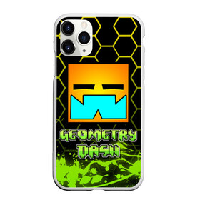 Чехол для iPhone 11 Pro матовый с принтом Geometry Dash (Классика) в Екатеринбурге, Силикон |  | dash | geometry | geometry dash | геометри десш | квадрат | мобильная игра | шеометри даш