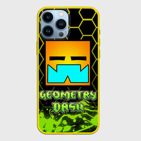 Чехол для iPhone 13 Pro Max с принтом Geometry Dash (Классика) в Екатеринбурге,  |  | dash | geometry | geometry dash | геометри десш | квадрат | мобильная игра | шеометри даш