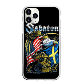 Чехол для iPhone 11 Pro матовый с принтом Sabaton в Екатеринбурге, Силикон |  | Тематика изображения на принте: heavy metal | heroes | sabaton | the great war | the last stand | группы | метал | музыка | сабатон | хэви метал