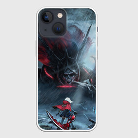 Чехол для iPhone 13 mini с принтом Ай | Хранительница могил (Z) в Екатеринбурге,  |  | anime | demon | kami sama no inai nichiyoubi | kamisama no inai nichiyoubi | warrior | ай | аниме | бандай намко | безбожное воскресенье | бог людоед | воин | демон | игрушка людоед | людоед | хранительница могил