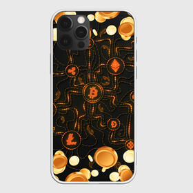 Чехол для iPhone 12 Pro с принтом Криптовалюта | Crypto (Z) в Екатеринбурге, силикон | область печати: задняя сторона чехла, без боковых панелей | binance coin | bitcoin | blockchain | btc | cardano | crypto | ethereum | litecoin | polkadot | tether | xrp | биткоин | блокчейн | валюта | деньги | криптовалюта | майнер | майнинг | цифровая валюта | цифровое золото | эфир