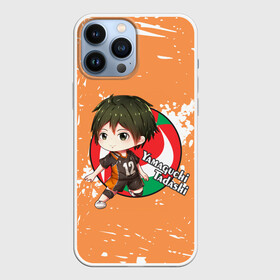 Чехол для iPhone 13 Pro Max с принтом Yamaguchi Tadashi | Haikyu | Волейбол (Z) в Екатеринбурге,  |  | haikuu | haikyu | haikyuu | yamaguchi tadashi | волейбол | спортивная манга | хайку | хайкю