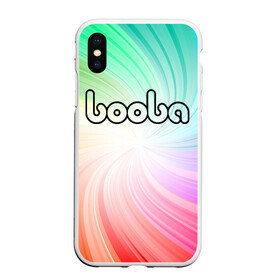 Чехол для iPhone XS Max матовый с принтом BOOBA LOGO | БУБА ЛОГО (Z) в Екатеринбурге, Силикон | Область печати: задняя сторона чехла, без боковых панелей | Тематика изображения на принте: baby | booba | buba | gnom | logo | буба | гном | гномик | детям | для ребенка | лого | логотип | мультик | ребенку