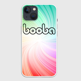 Чехол для iPhone 13 с принтом BOOBA LOGO | БУБА ЛОГО (Z) в Екатеринбурге,  |  | Тематика изображения на принте: baby | booba | buba | gnom | logo | буба | гном | гномик | детям | для ребенка | лого | логотип | мультик | ребенку