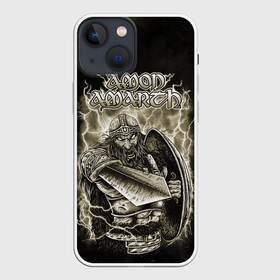 Чехол для iPhone 13 mini с принтом Amon Amarth в Екатеринбурге,  |  | amon amarth | metal | викинг метал | группы | дэт метал | метал | музыка | рок