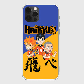 Чехол для iPhone 12 Pro с принтом Хайку | Haikyu | Волейбол (Z) в Екатеринбурге, силикон | область печати: задняя сторона чехла, без боковых панелей | haikuu | haikyu | haikyuu | волейбол | спортивная манга | хайку | хайкю