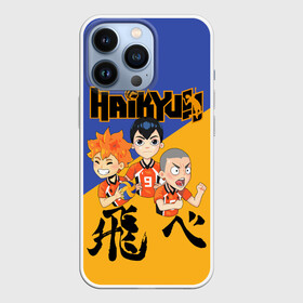 Чехол для iPhone 13 Pro с принтом Хайку | Haikyu | Волейбол (Z) в Екатеринбурге,  |  | Тематика изображения на принте: haikuu | haikyu | haikyuu | волейбол | спортивная манга | хайку | хайкю