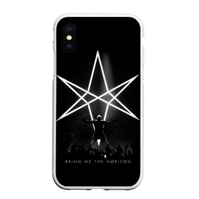 Чехол для iPhone XS Max матовый с принтом Bring Me the Horizon концерт в Екатеринбурге, Силикон | Область печати: задняя сторона чехла, без боковых панелей | bmth | bring me the horizon | horizon | группы | музыка | рок