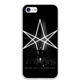 Чехол для iPhone 5/5S матовый с принтом Bring Me the Horizon концерт в Екатеринбурге, Силикон | Область печати: задняя сторона чехла, без боковых панелей | bmth | bring me the horizon | horizon | группы | музыка | рок