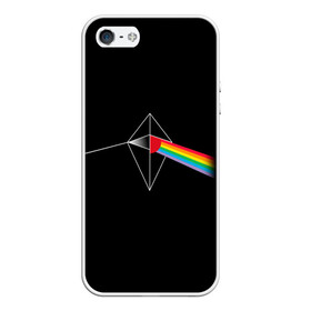 Чехол для iPhone 5/5S матовый с принтом No mens sky x Pink Floyd в Екатеринбурге, Силикон | Область печати: задняя сторона чехла, без боковых панелей | Тематика изображения на принте: game | games | no mans sky | no men sky | space | выжывалка | игра | игры | космические корабли | космический корабль | космос | ноу менс скай | планеты | путешествие | путешествия